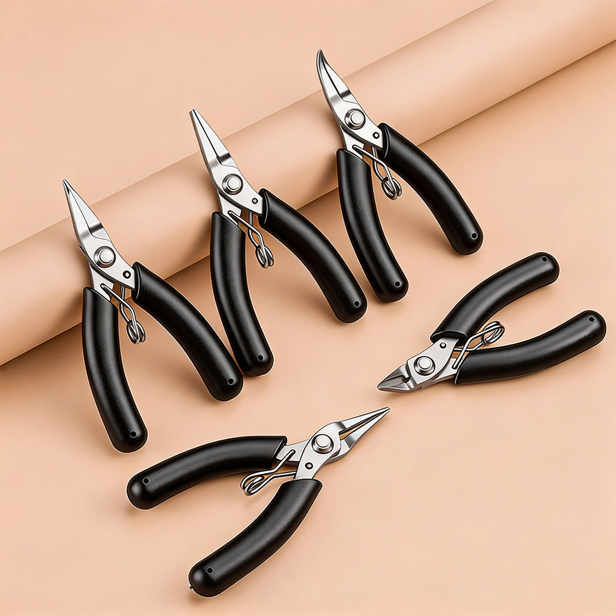 Jewelry Making Pliers Set - Stainless Steel Mini Needle Nose Pliers