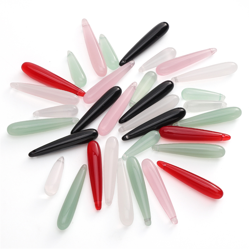 Jewelry Making With Resin - 5pcs Beads Resin Teardrop Shape Loose