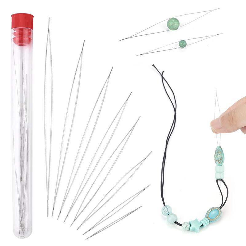 Jewelry Making Pliers Set - 1set Open Beading Needles Pins Curved