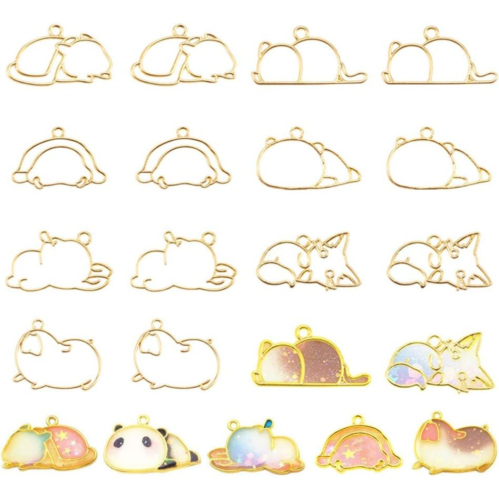 14pcs Hibernator Theme Open Be - Jewelry Making With Resin 评论和价格