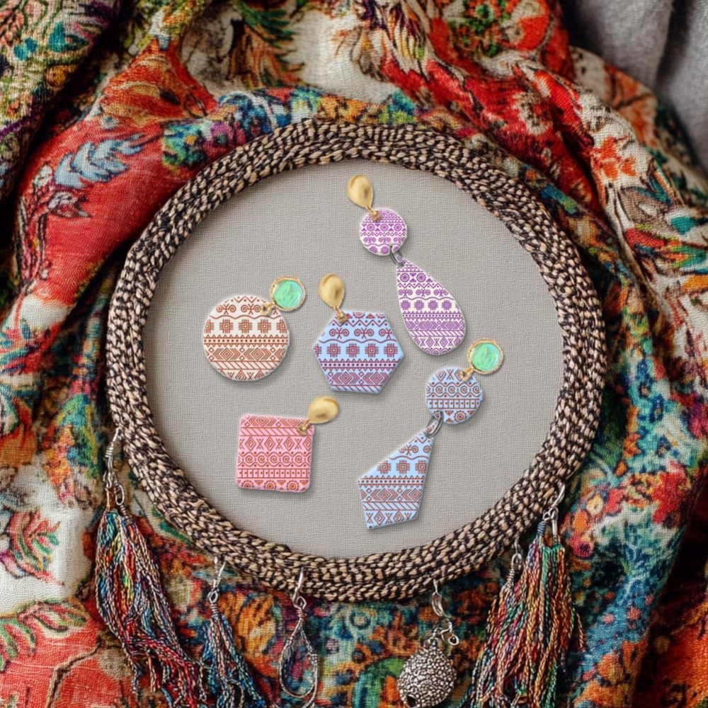 Textile Geometric Silicone Tex - Jewelry Making Mold 评论和价格