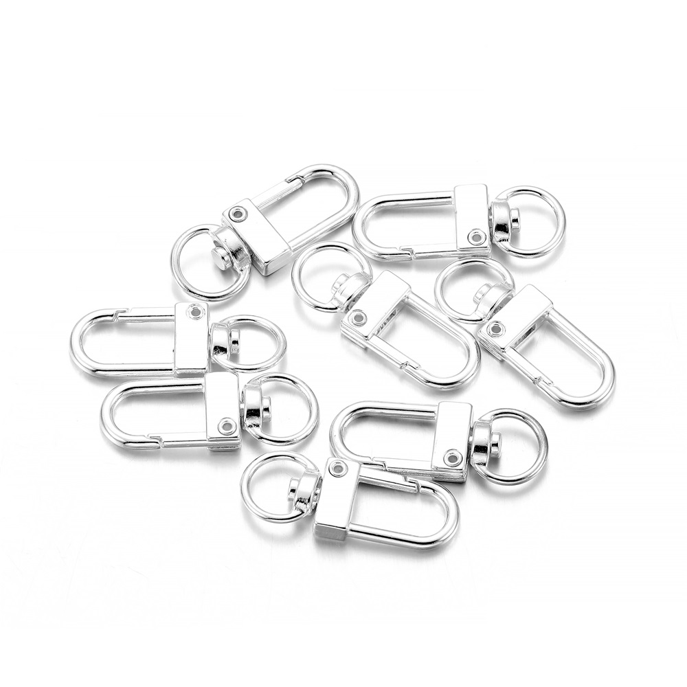 10pcs/pack Rotating Dog Buckle - Jewelry Making Designs 评论和价格