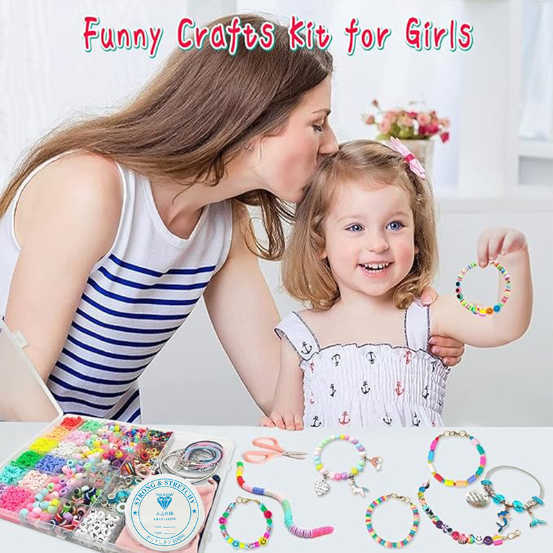 3400pcs Beads Charms Jewelry M - Jewelry Making Birthday Party 评论和价格