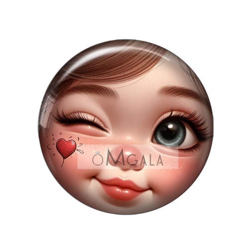 матрёшка Baby Girl Doll Face C - Jewelry Making 3 Year Old 评论和价格