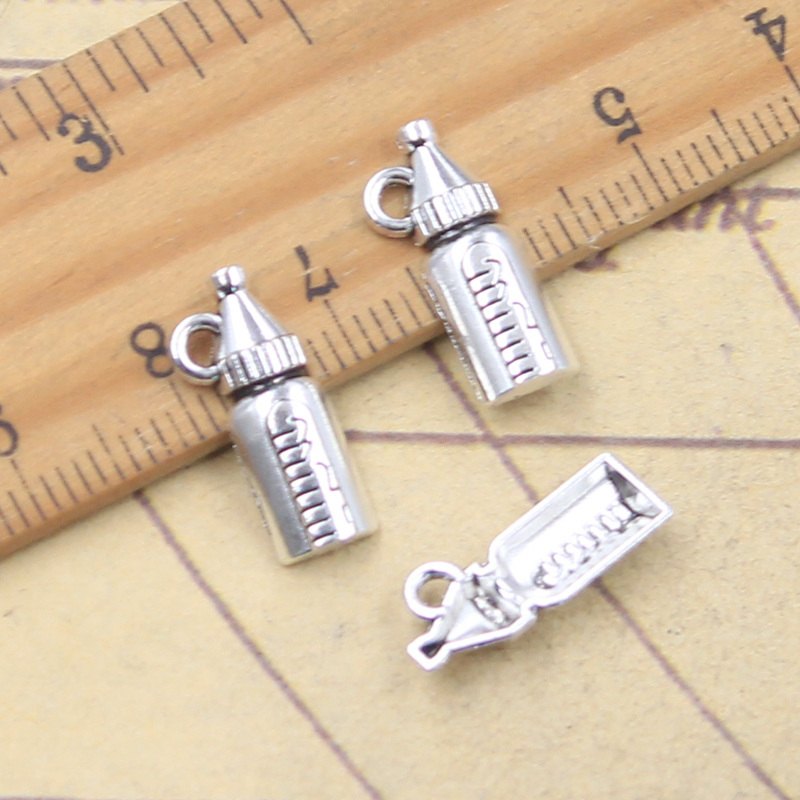 30pcs Charms Baby Bottle Feedi - Jewelry Making 3 Year Old 评论和价格