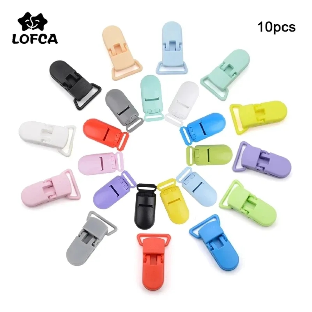 LOFCA 10pcs Baby Pacifier Clip - Jewelry Making 3 Year Old 评论和价格
