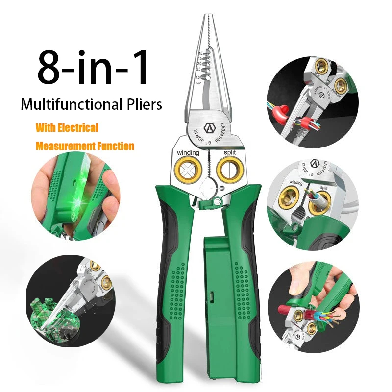 Multifunctional Wire Stripper  - Jewelry Making Needle Nose Pliers 评论和价格