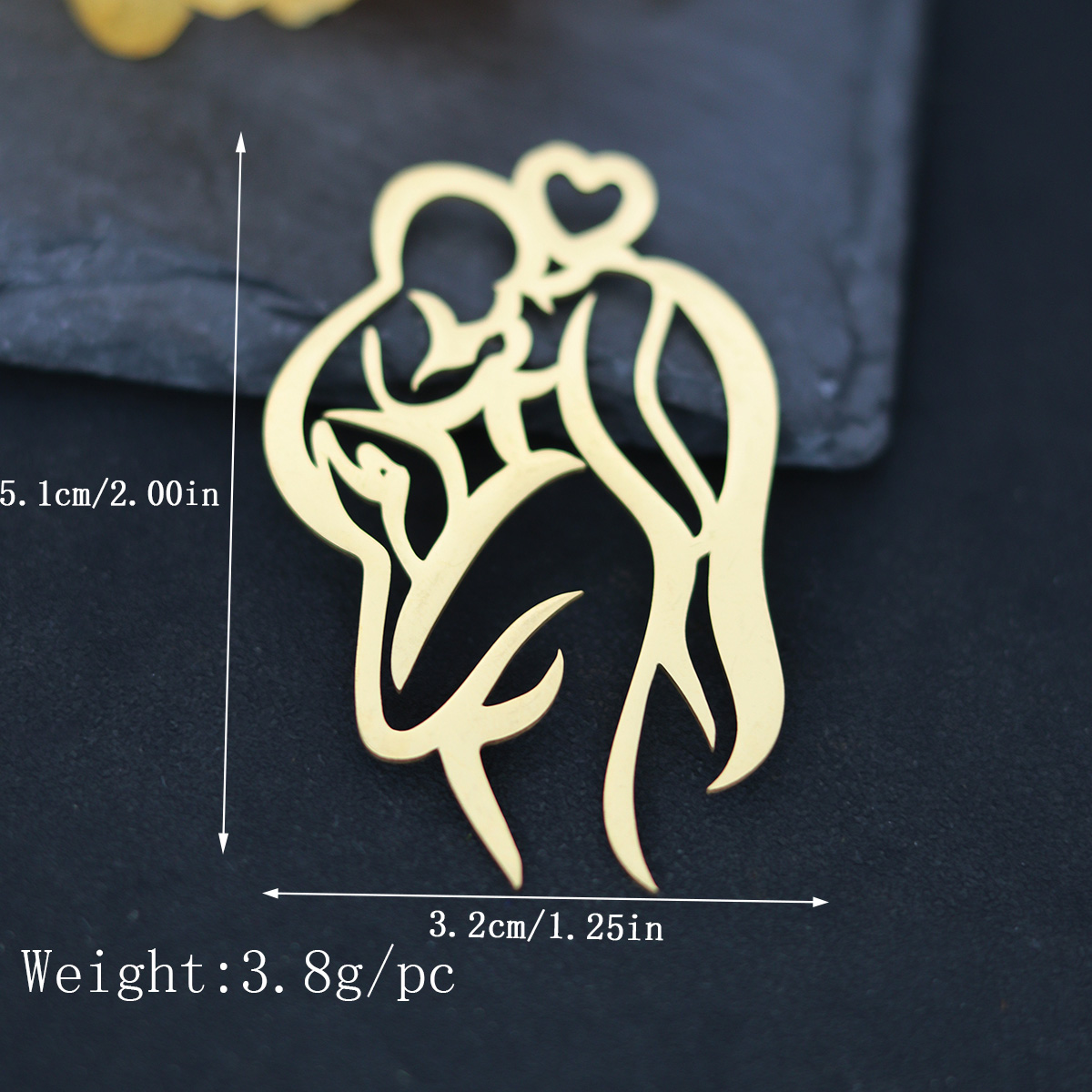 3pcs Silhouette Mother And Bab - Jewelry Making 3 Year Old 评论和价格