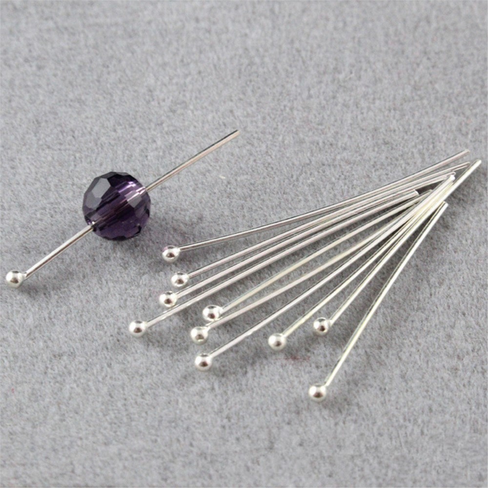 100pcs Round Ball Head Pins Fl - Jewelry Making Jig 评论和价格