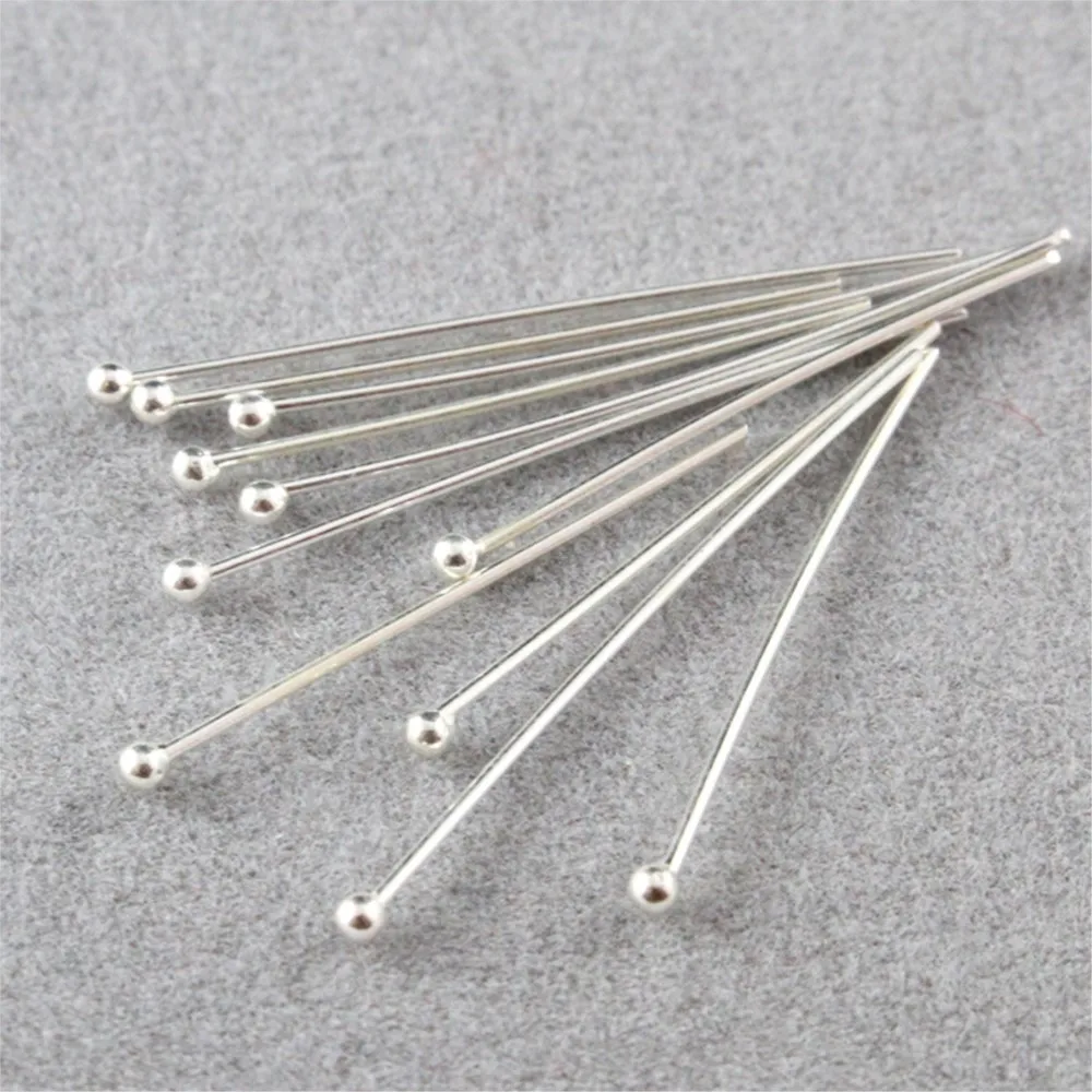 100pcs Round Ball Head Pins Fl - Jewelry Making Jig 评论和价格