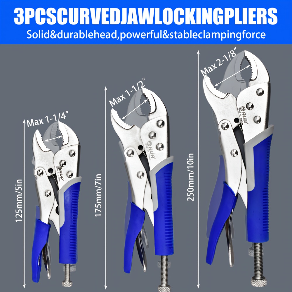 Tools Set 6pcs Locking Pliers  - Jewelry Making Needle Nose Pliers 评论和价格