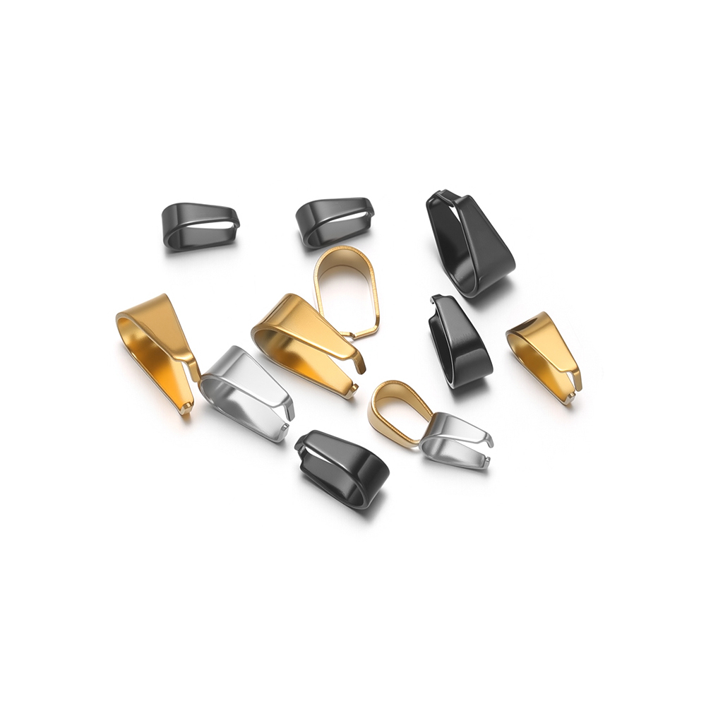 50pcs Stainless Steel Black/Go - Jewelry Making Gold 评论和价格