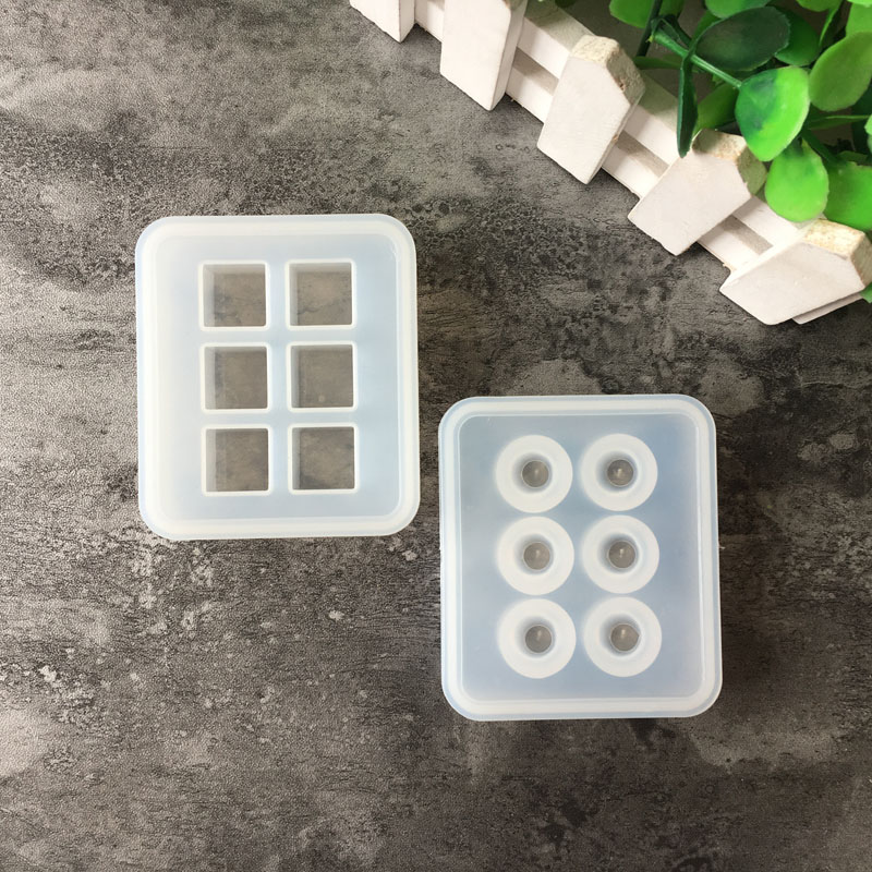Silicone Mold 16mm Cube ball b - Jewelry Making Mold 评论和价格