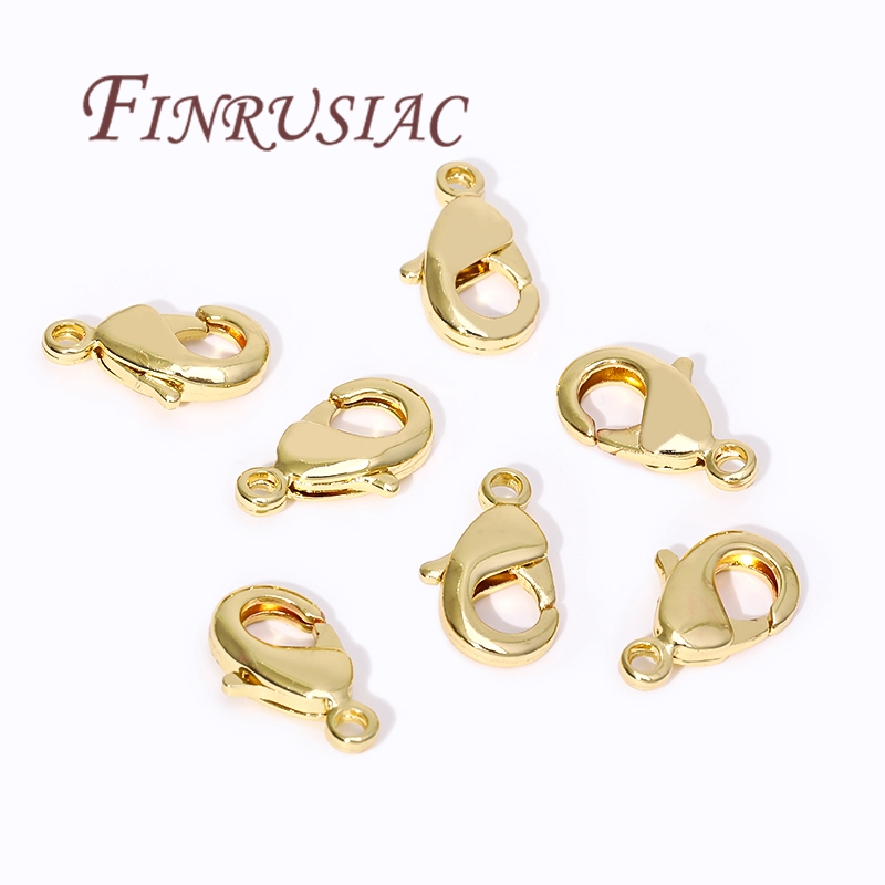 18K Gold Plated Lobster Clasps - Jewelry Making Gold 评论和价格