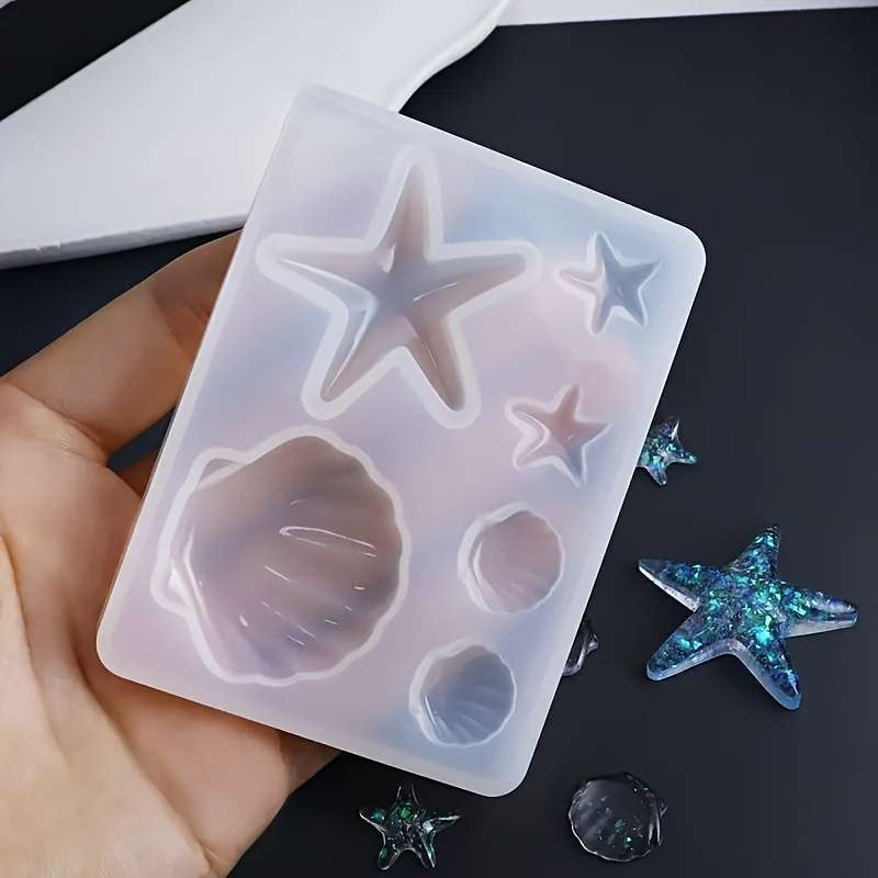 DIY Ocean Theme Crystal Epoxy  - Jewelry Making Mold 评论和价格