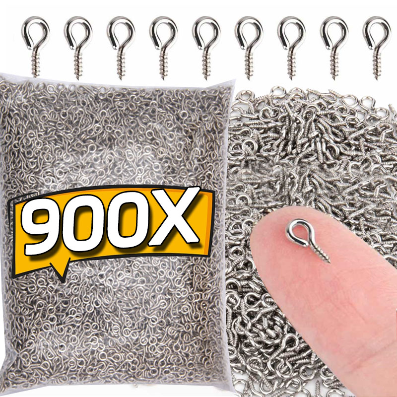 8/10mm Mini Screw Eye Pins Met - Jewelry Making Jig 评论和价格