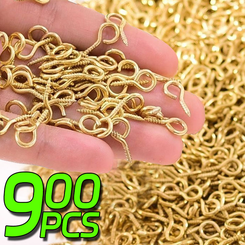 8/10mm Mini Screw Eye Pins Met - Jewelry Making Jig 评论和价格