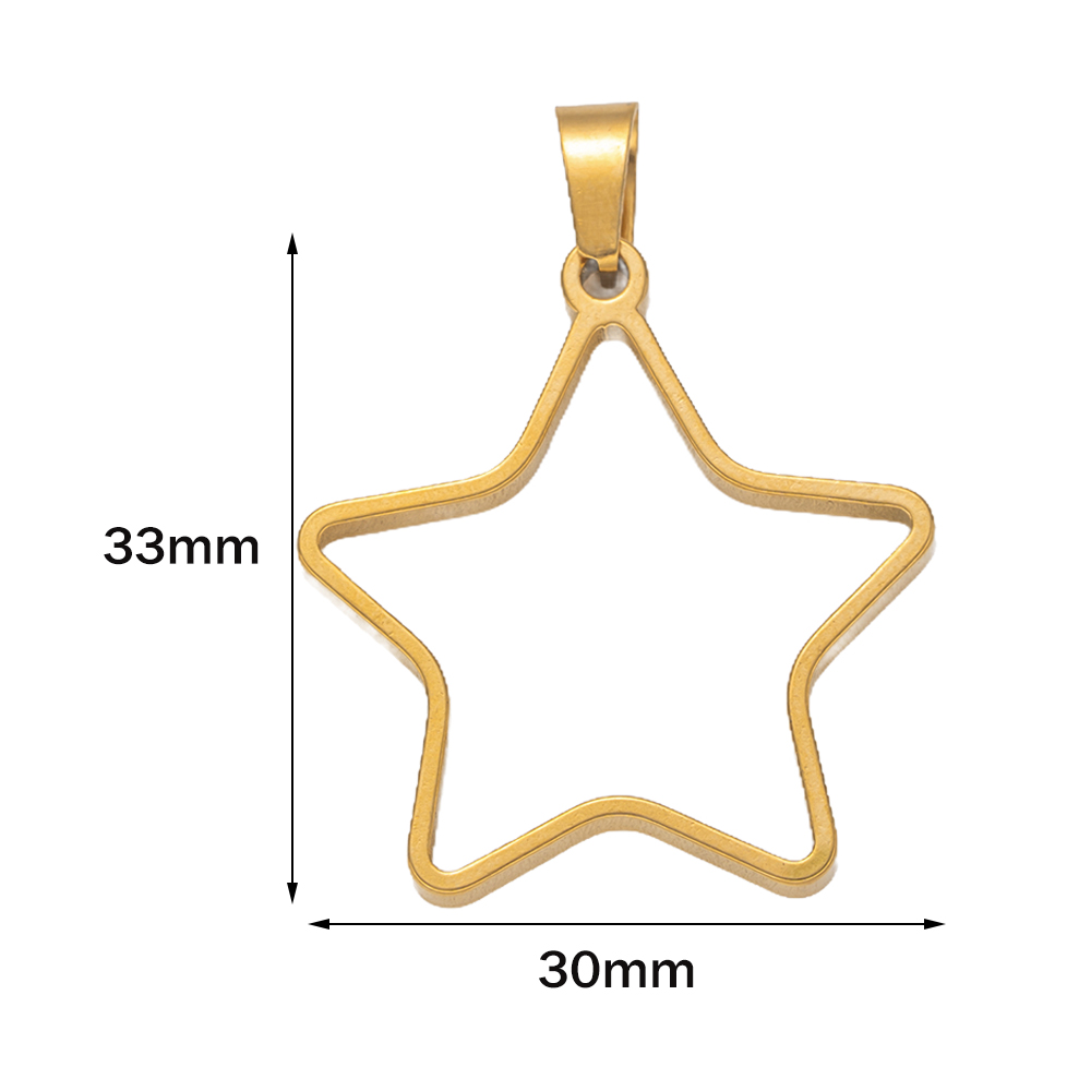 5pcs Stainless Steel Open Back - Jewelry Making Mold 评论和价格