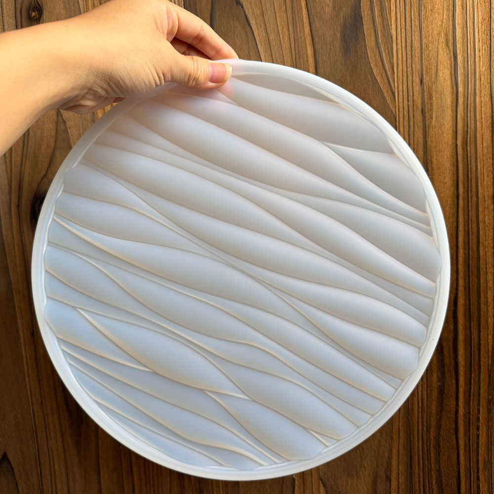 Large Round Tray Silicone Mold - Jewelry Making Mold 评论和价格