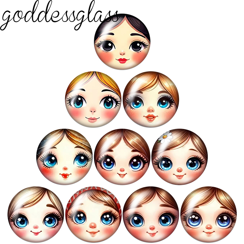 New Baby Girl Doll Face Cartoo - Jewelry Making 3 Year Old 评论和价格