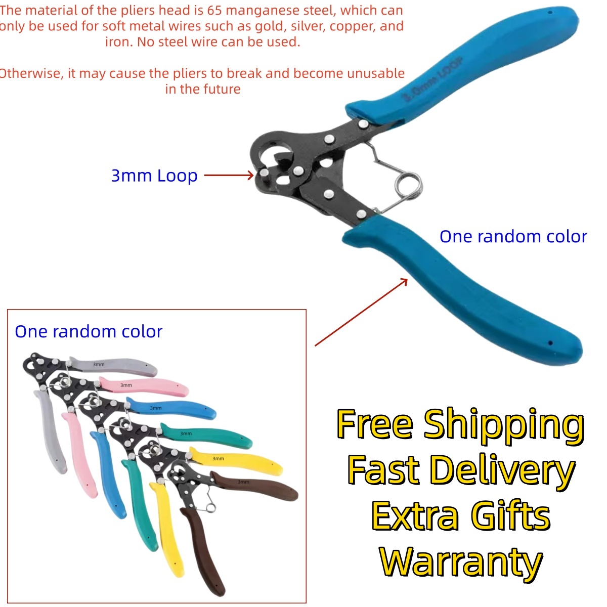 1.5mm Round Nose Wire Rolling  - Jewelry Making Pliers Set 评论和价格