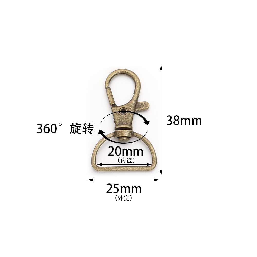 10pcs/lot Metal Swivel Clasps  - Jewelry Making Designs 评论和价格