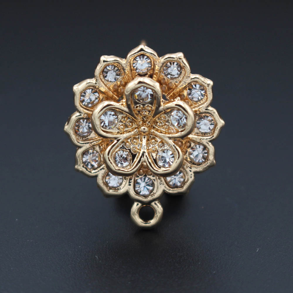 10pair Earrings Post with Loop - Jewelry Making Dubai 评论和价格