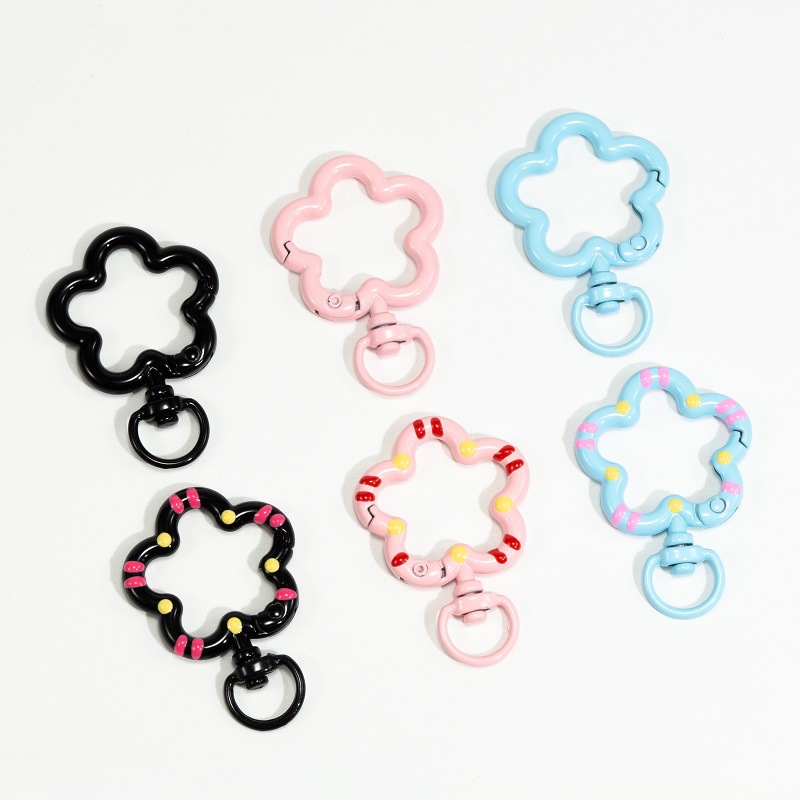 5pcs Flower Metal Lobster Claw - Jewelry Making Designs 评论和价格