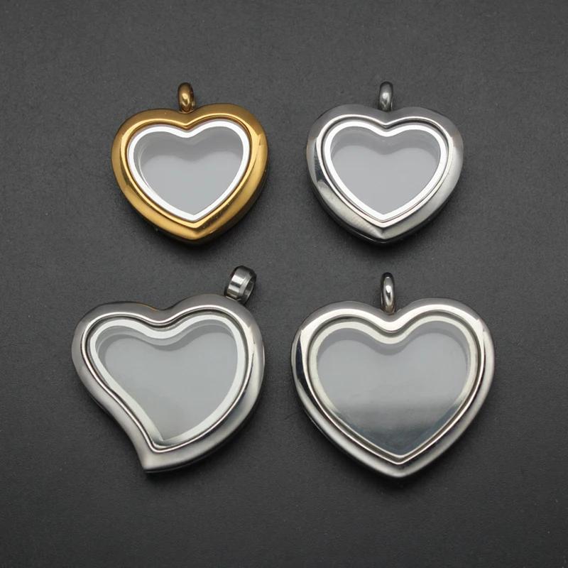 24mm 30mm heart Floating Locke - Jewelry Making Birthday Party 评论和价格