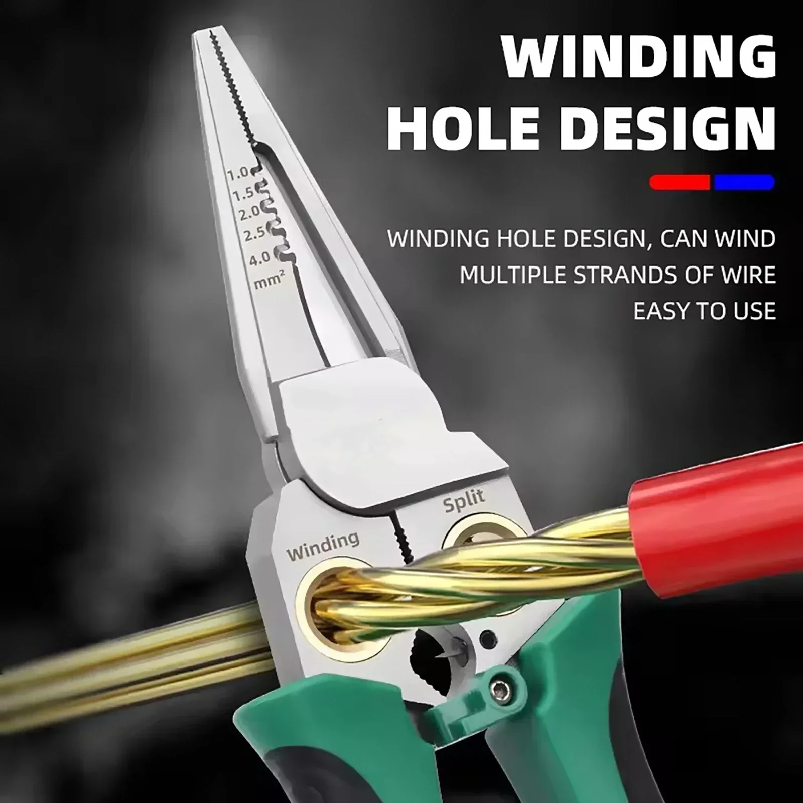 8 in 1 Stainless Steel Wire St - Jewelry Making Needle Nose Pliers 评论和价格