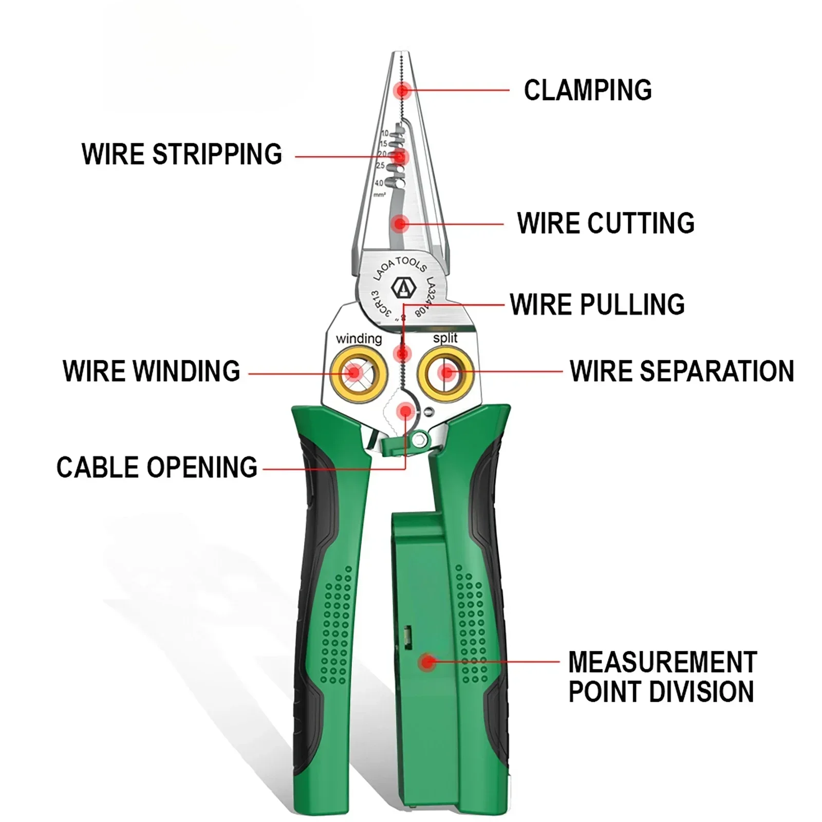 8 in 1 Stainless Steel Wire St - Jewelry Making Needle Nose Pliers 评论和价格