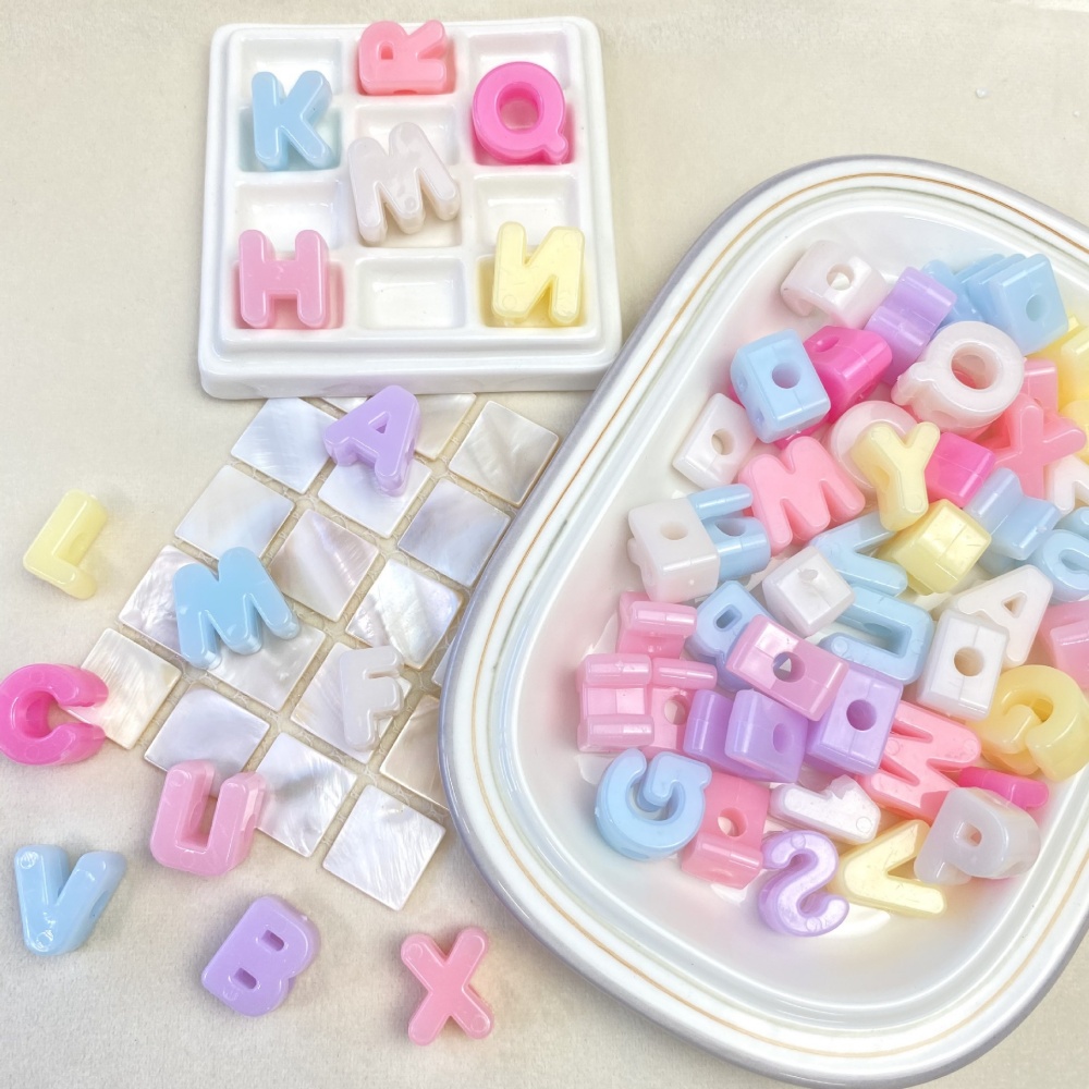 10/50/100PCS 14-20mm Acrylic L - Jewelry Making Online 评论和价格