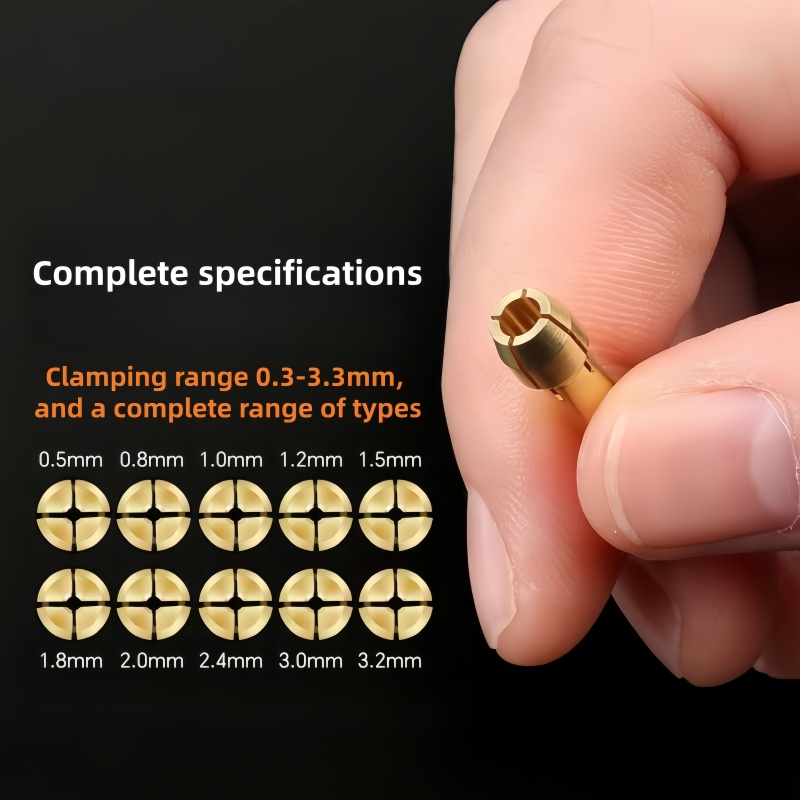 10Pcs Copper Clamping Core Noz - Jewelry Making Kit Professional 评论和价格