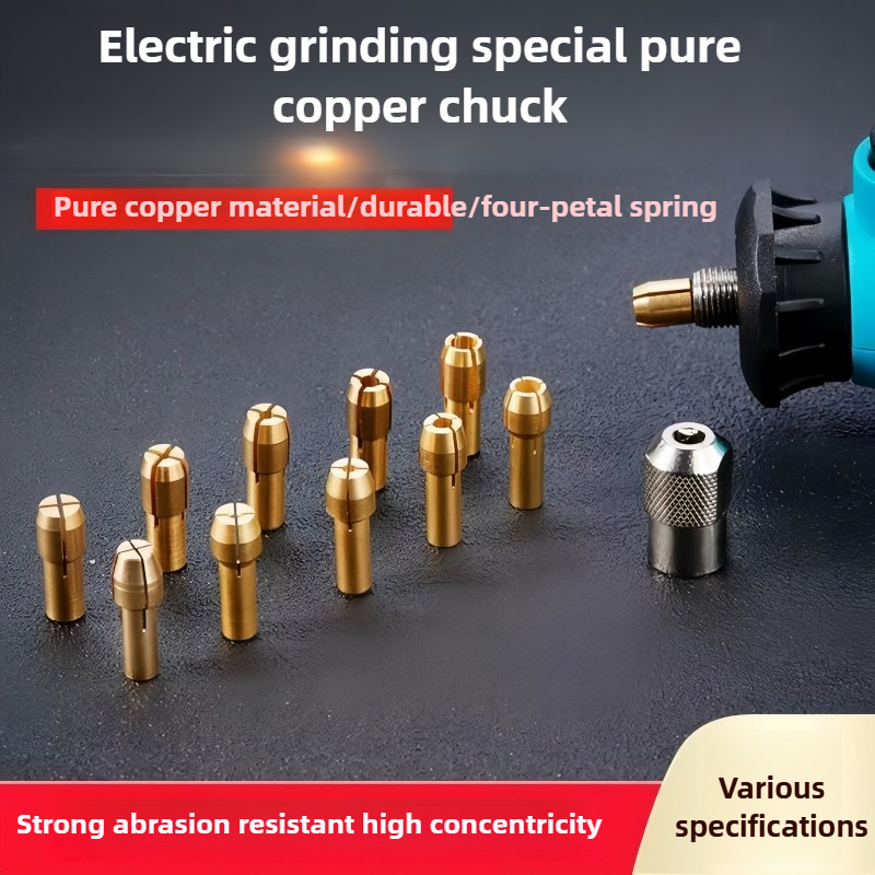 10Pcs Copper Clamping Core Noz - Jewelry Making Kit Professional 评论和价格