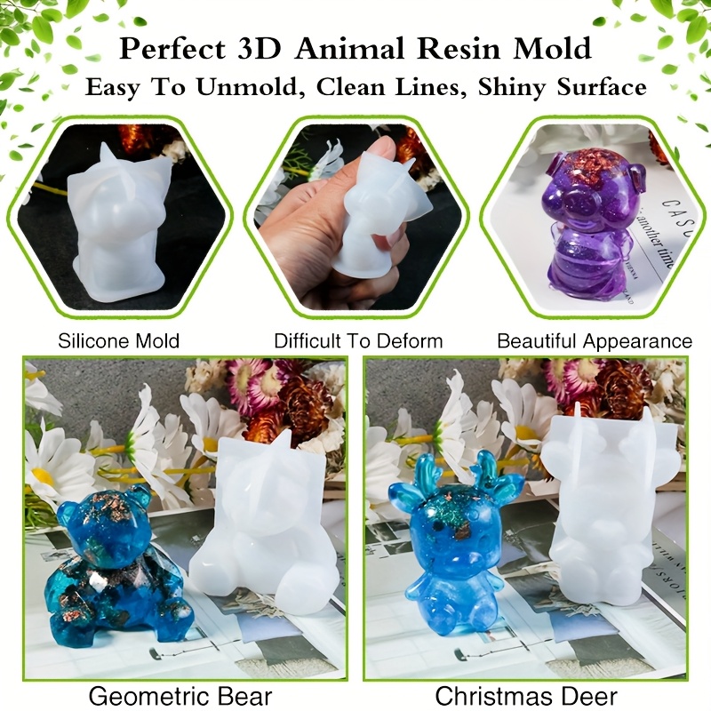 19pcs Resin-Made Mold Set, Sui - Jewelry Making Mold 评论和价格