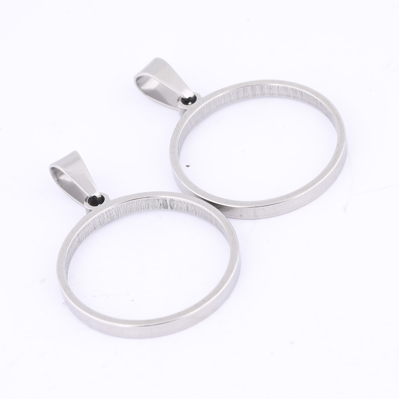 10pcs 25mm Round Open Bezel Ch - Jewelry Making With Resin 评论和价格