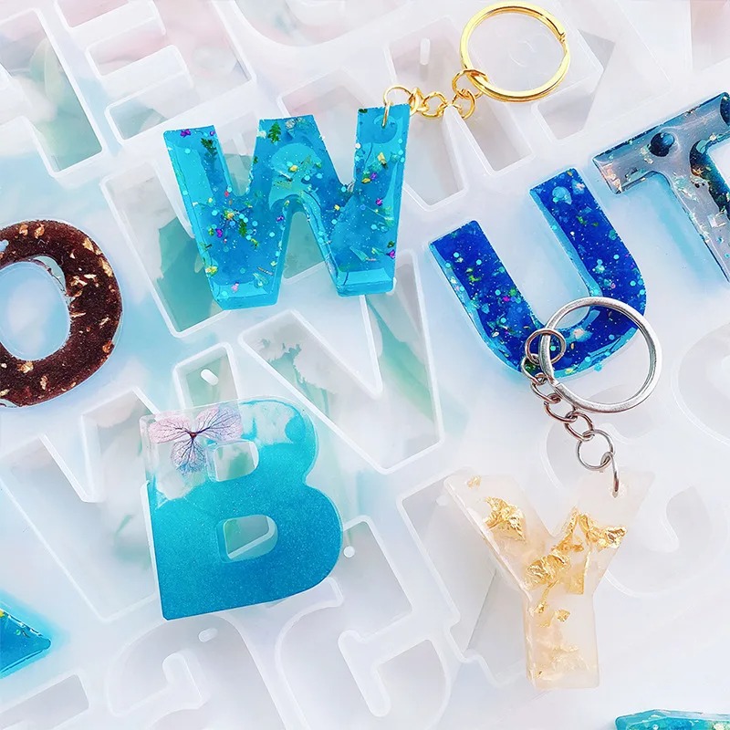 Alphabet Epoxy Resin Silicone  - Jewelry Making Mold 评论和价格