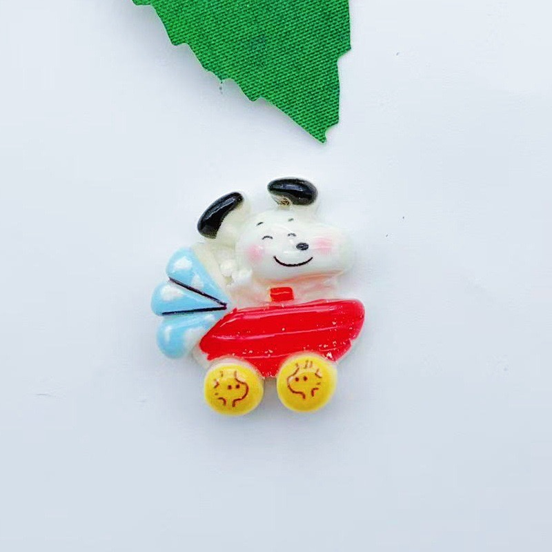 12pcs resin cartoon dog pendan - Jewelry Making Birthday Party 评论和价格