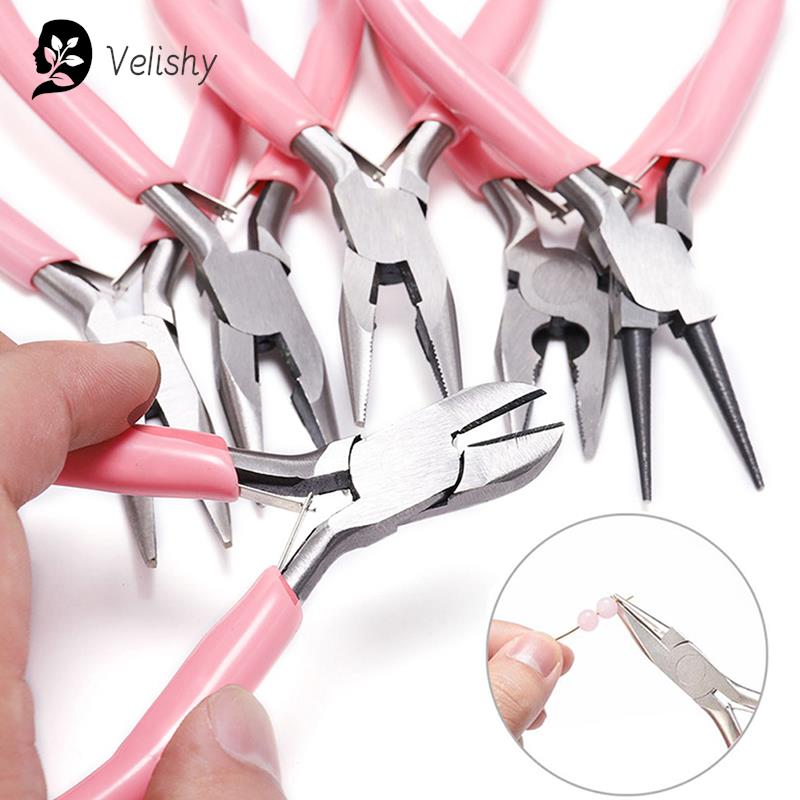 1PC Mini Pliers Diagonal Round - Jewelry Making Needle Nose Pliers 评论和价格