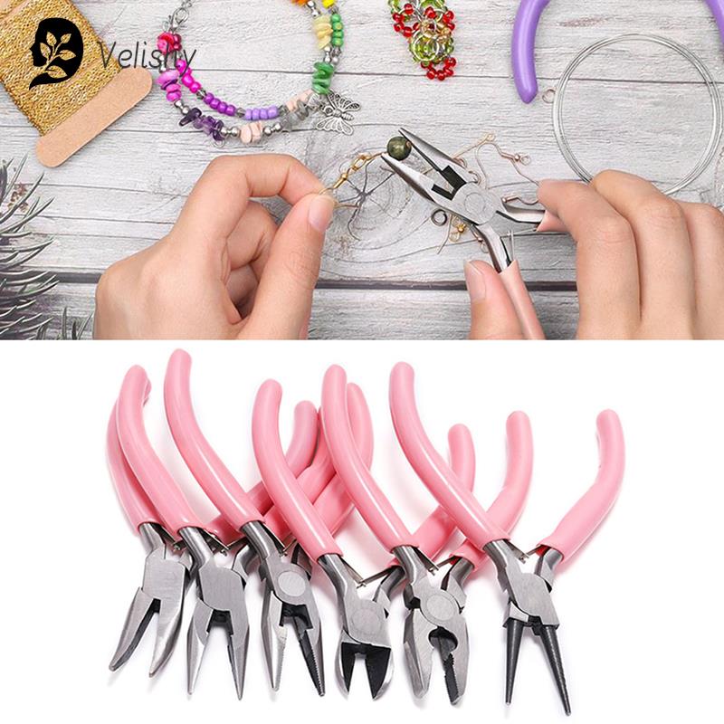 1PC Mini Pliers Diagonal Round - Jewelry Making Needle Nose Pliers 评论和价格
