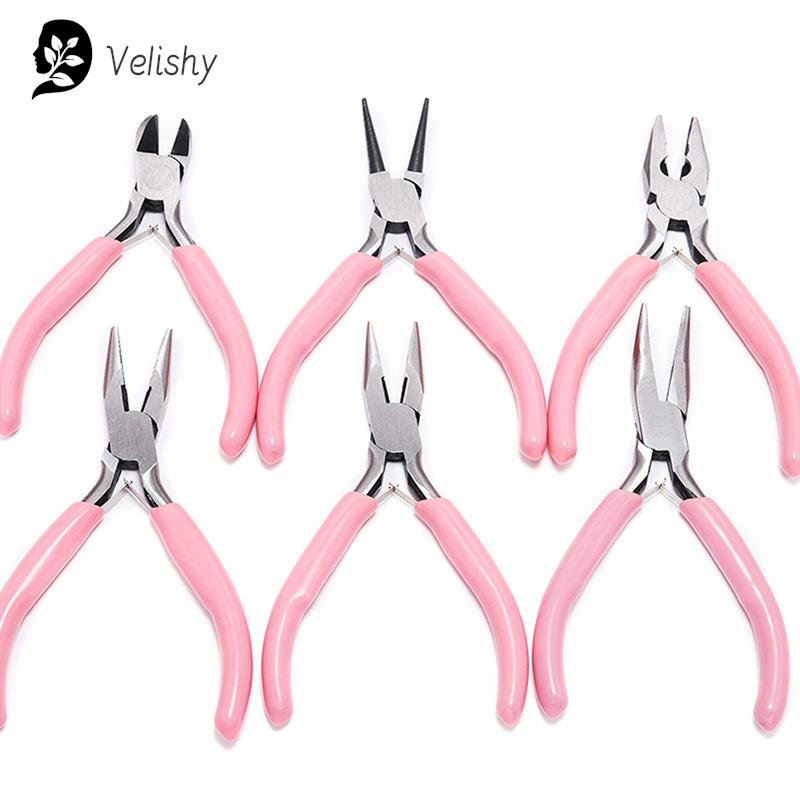 1PC Mini Pliers Diagonal Round - Jewelry Making Needle Nose Pliers 评论和价格
