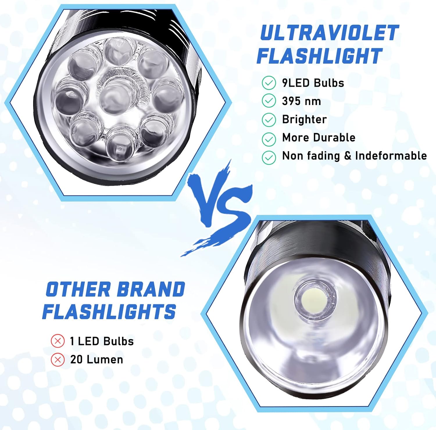 9LED Flashlight  UV Resin Curi - Jewelry Making With Resin 评论和价格