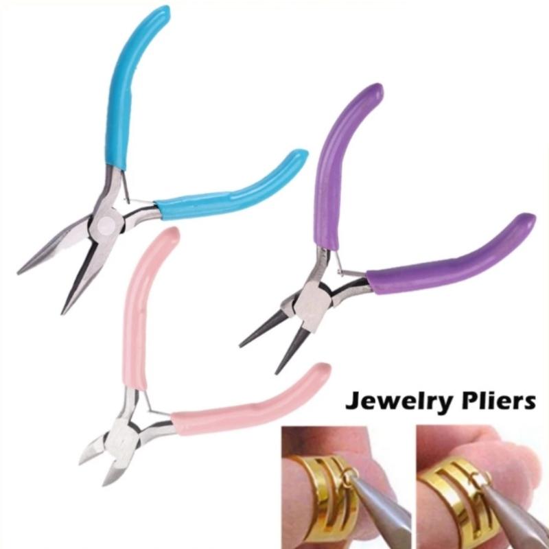 【L】1/3PCS Jewelry Making Plier - Jewelry Making Needle Nose Pliers 评论和价格