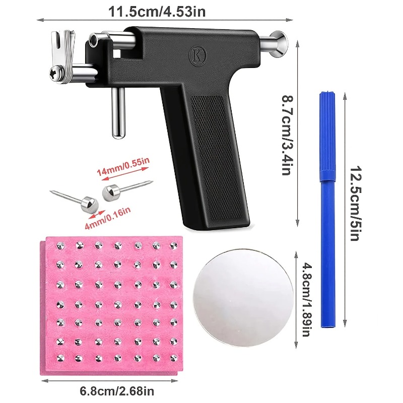 Professional Ear Piercing Gun  - Jewelry Making Kit Professional 评论和价格