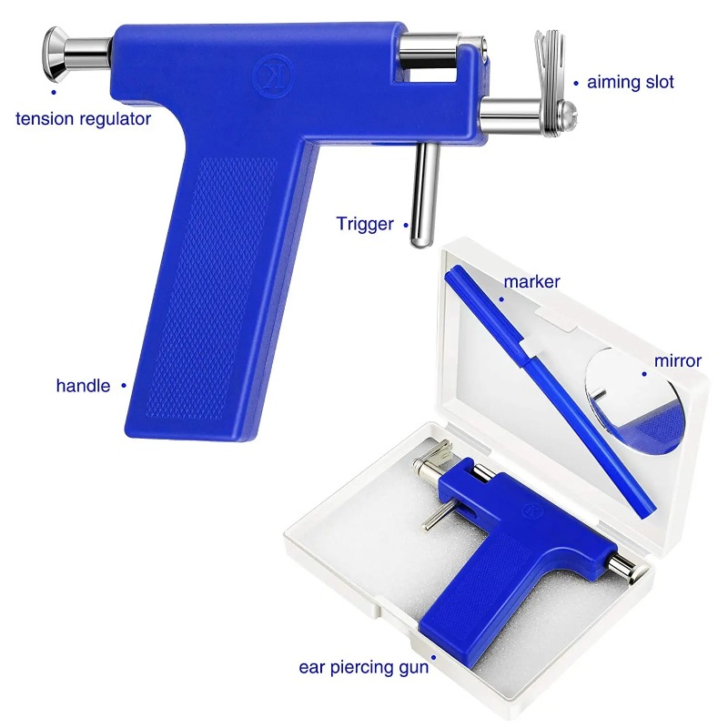 Professional Ear Piercing Gun  - Jewelry Making Kit Professional 评论和价格