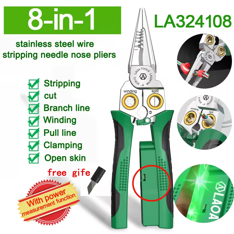 LAOA Electrician's pliers, mul - Jewelry Making Needle Nose Pliers 评论和价格