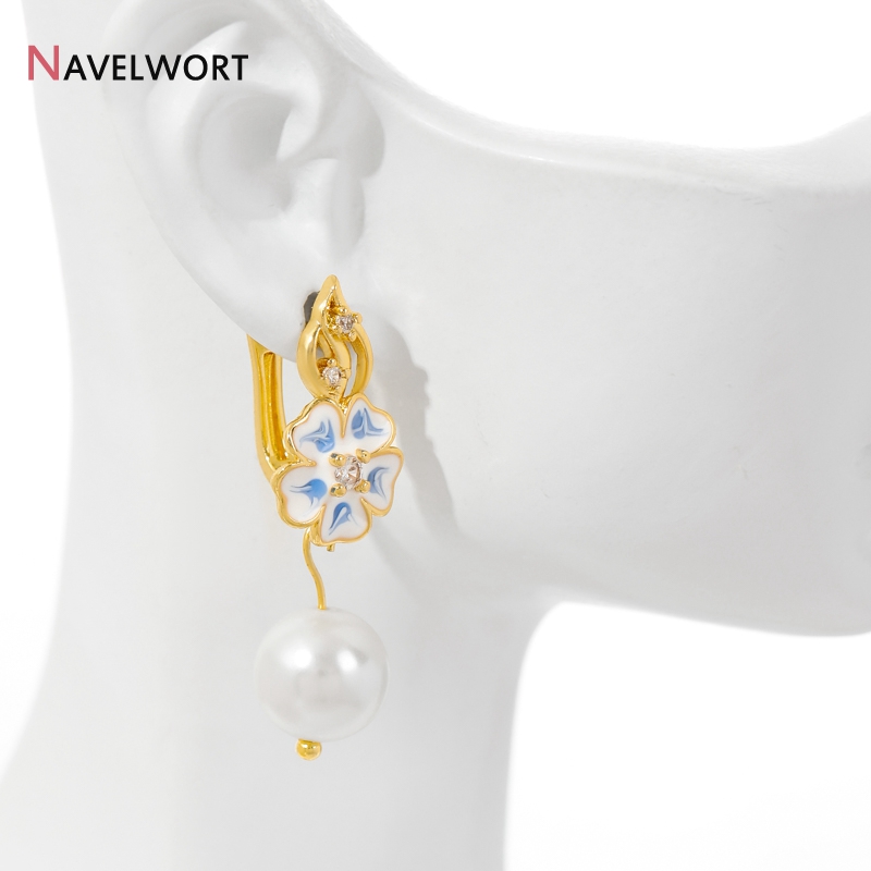 18K Gold Plated Brass With Zir - Jewelry Making Gold 评论和价格