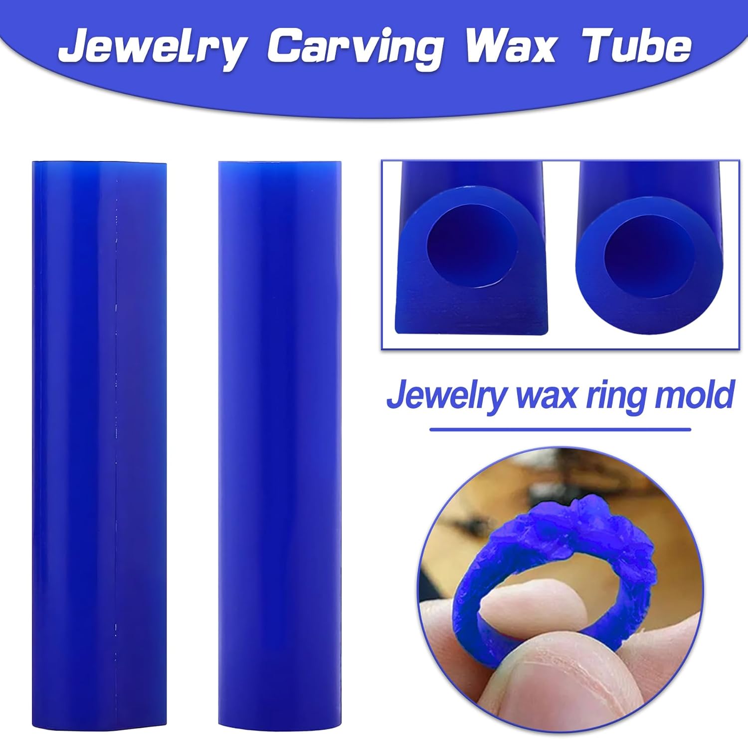 4Pcs/Set Professional Wax Ring - Jewelry Making Kit Professional 评论和价格