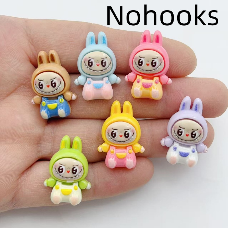 10Pcs Kawaii Rabbit Strawberry - Jewelry Making With Resin 评论和价格
