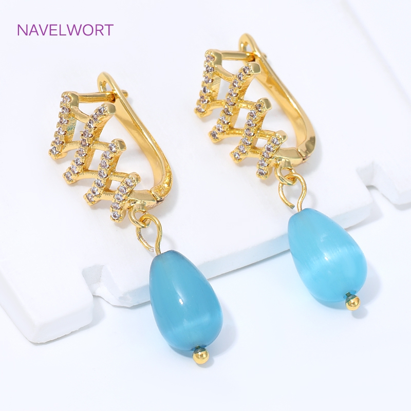 18K Gold Plated Fan Shape Flow - Jewelry Making Gold 评论和价格